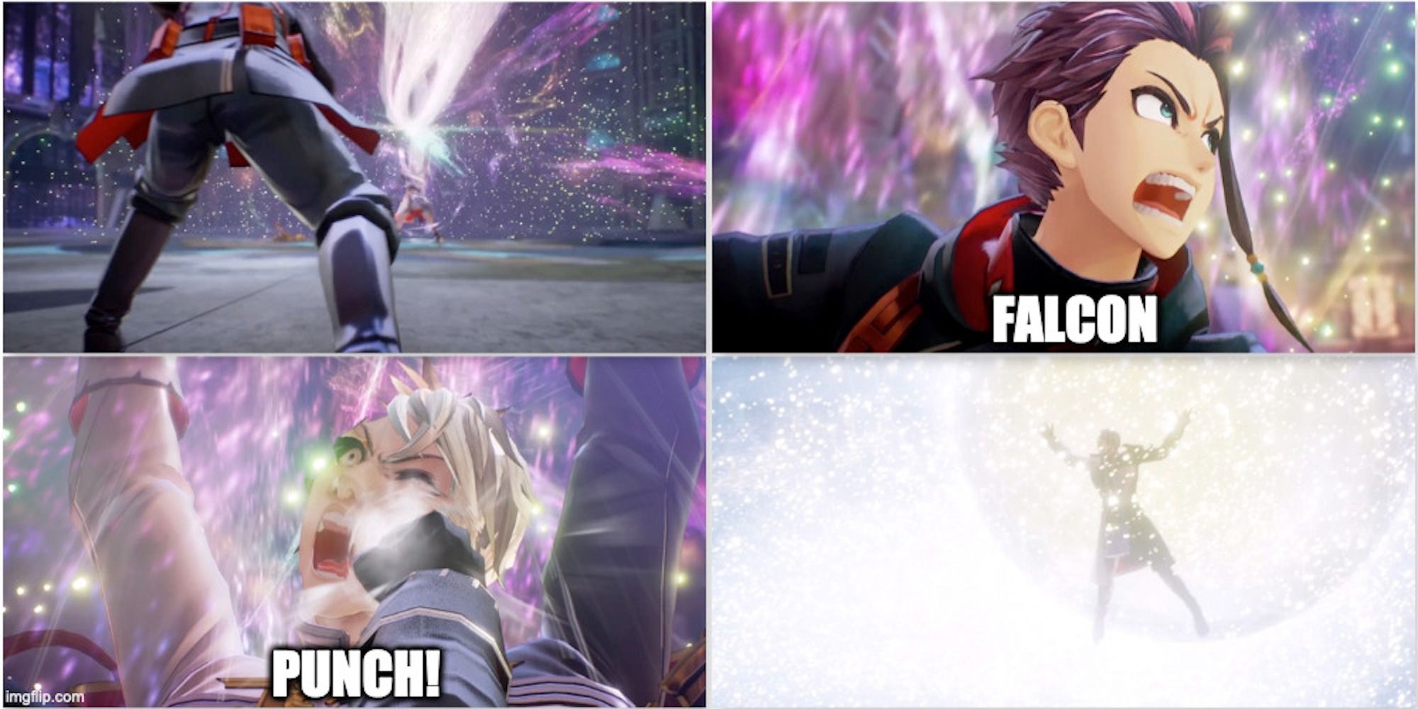 A meme about Smash Bros from Tales of Arise