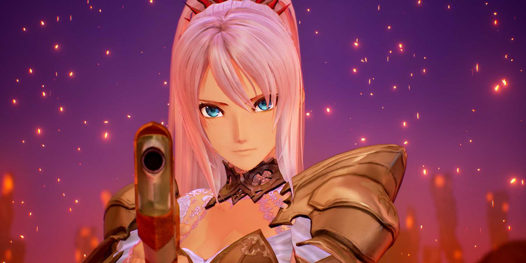 Shionne dari Tales of Arise dengan Senjata