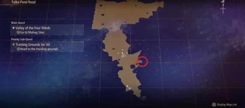 Tales of Arise Talka Pond Road Fishing Location