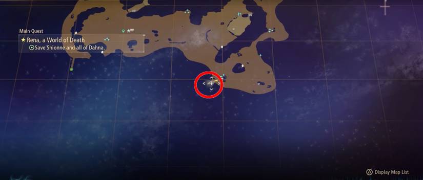 Tales of Arise Uninhabited Island Fishing Location