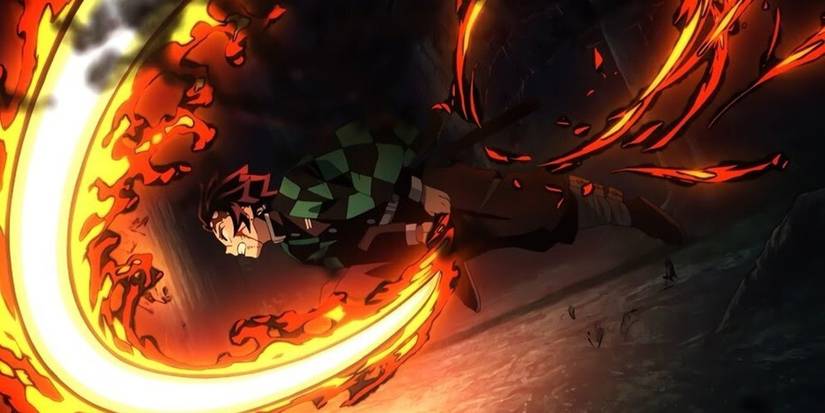 Tanjiro's Hinokami Kagura in Demon Slayer