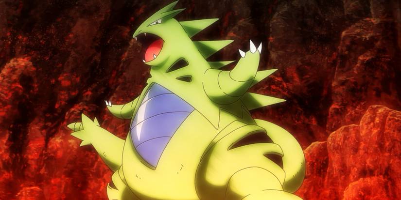 Tyranitar in the anime