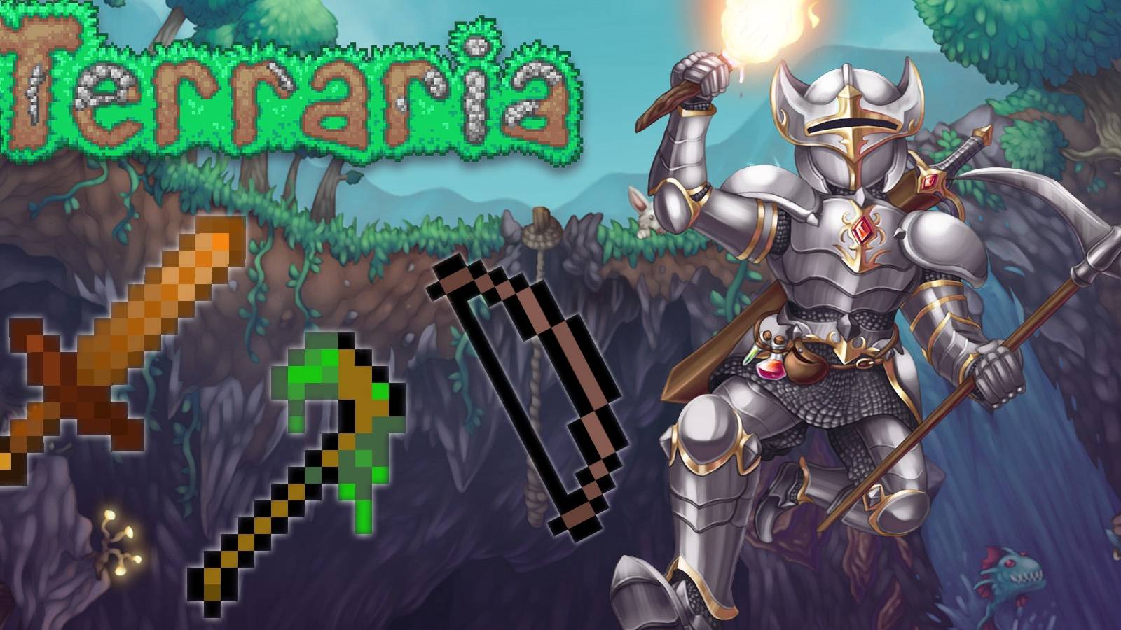 Terraria Class Early Game Builds