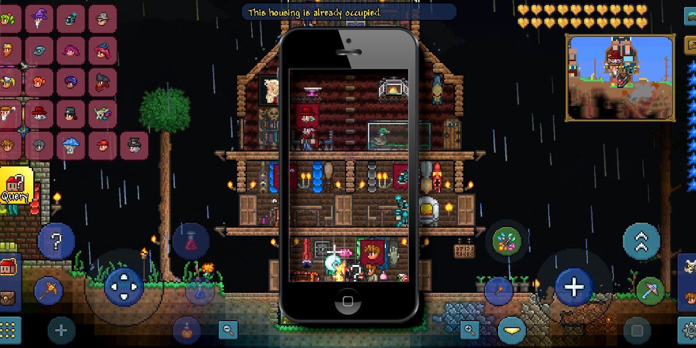 Terraria Journey's End Mobile Games With Controller