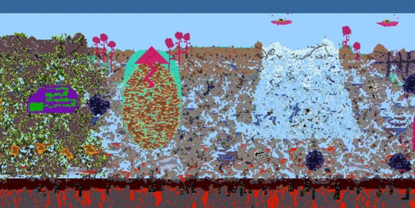 Terraria The CelebrationMK10 birthday map