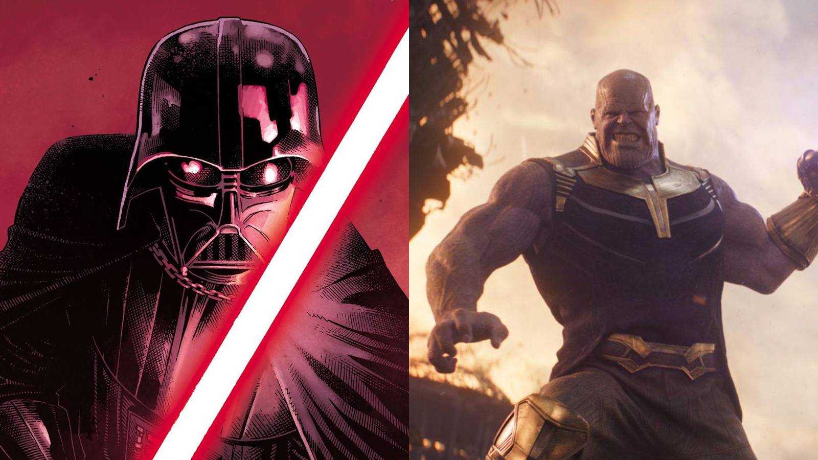 Thanos Darth Vader Star Wars Avengers