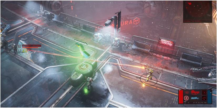 The Ascent Hitting A Bounty From A Long Distance Away With The P9000 Roomsweeper