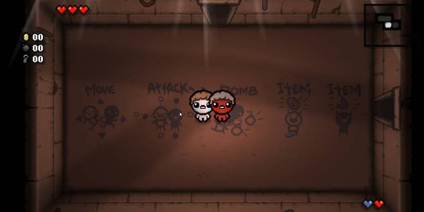 The Binding Of Isaac Jacob And Esau spawn screen