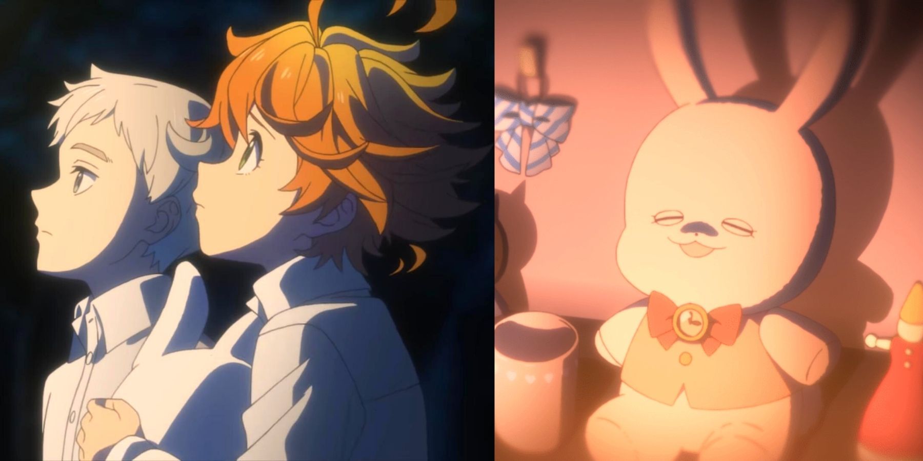 The Promised Neverland Emma And Norman Conny's Bunny Plushie