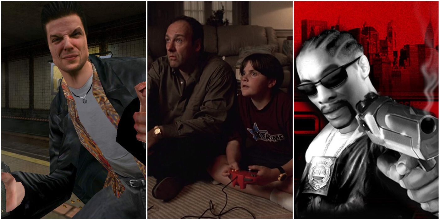 The Sopranos Gaming References Cover Featuring Max Payne & True Crime NYC