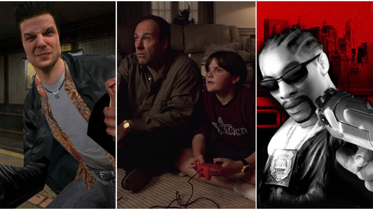 The Sopranos Gaming References Cover Featuring Max Payne & True Crime NYC