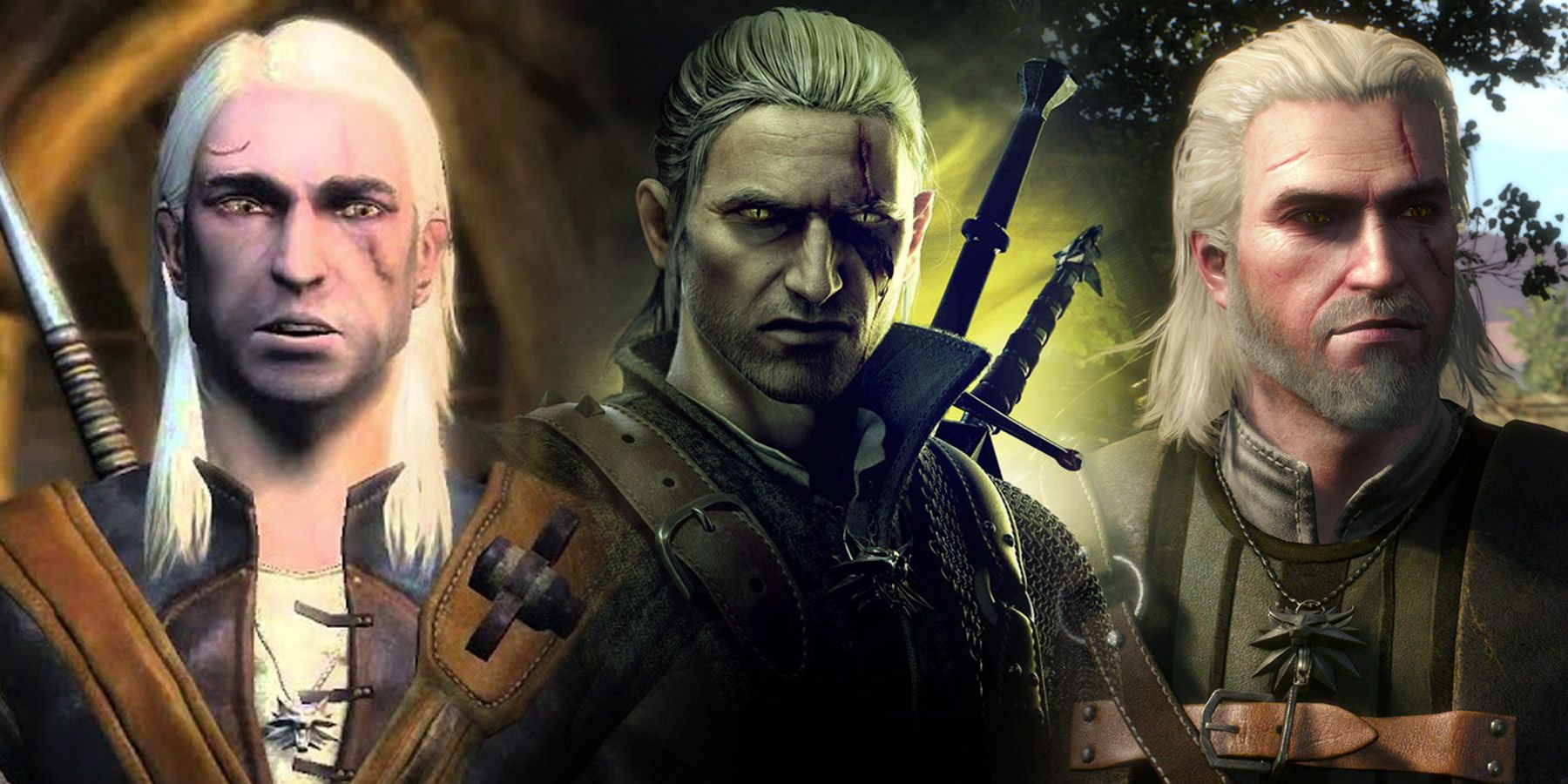 The Witcher 1 Vs The Witcher 2 - Assassins of Kings Vs The Witcher 3 - Wild  Hunt