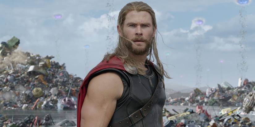 Chris Hemsworth as Thor in Thor: Ragnarok