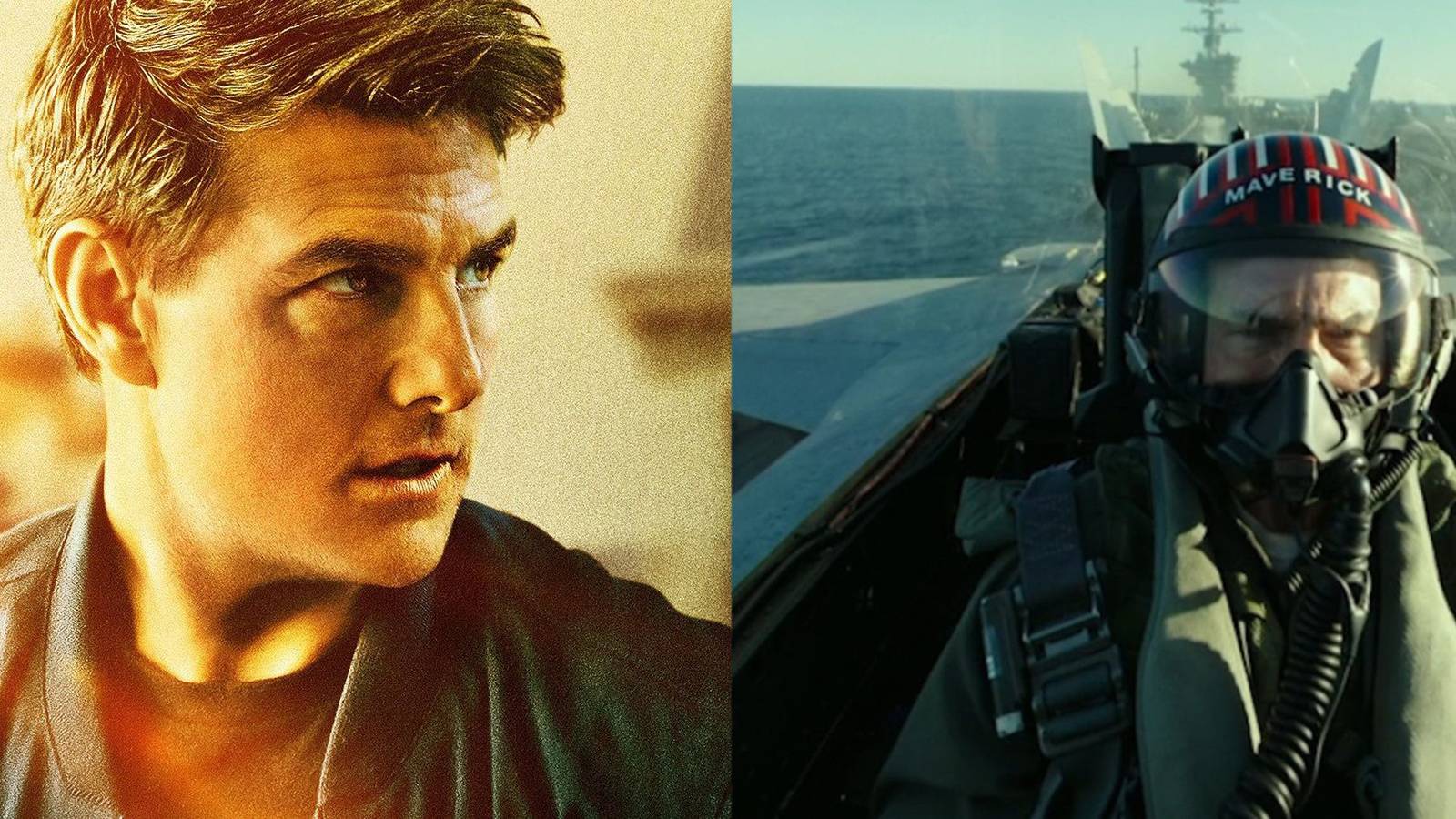 Tom Cruise in Mission Impossible 7 and Top Gun Maverick