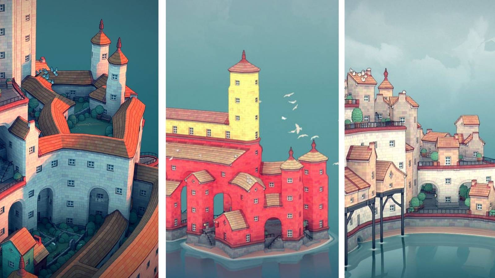 Buildings in townscaper