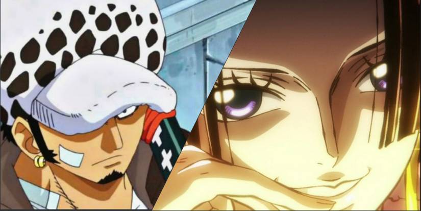 Trafalgar Law and Boa Hancock Shichibukai