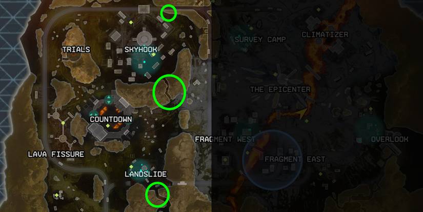 Tunnels in Quadrant 1