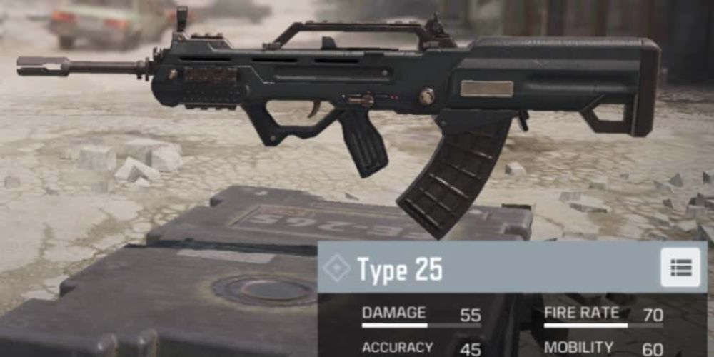 COD Mobile Type 25