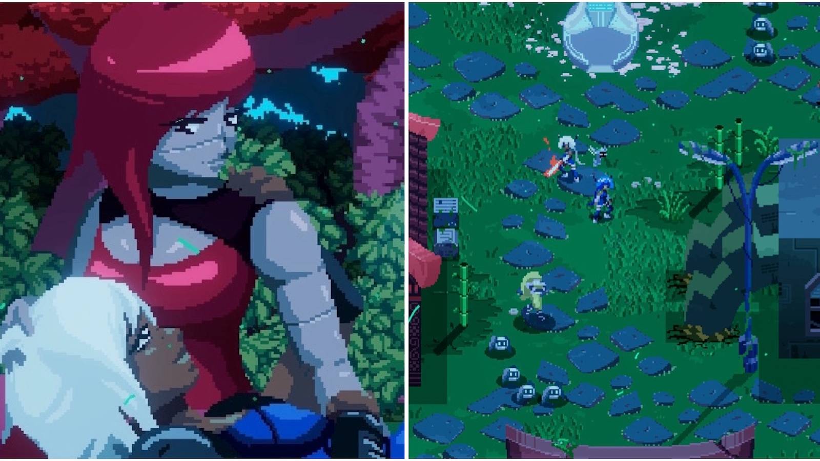 Alma, Raquel, and exploring the world in Unsighted 