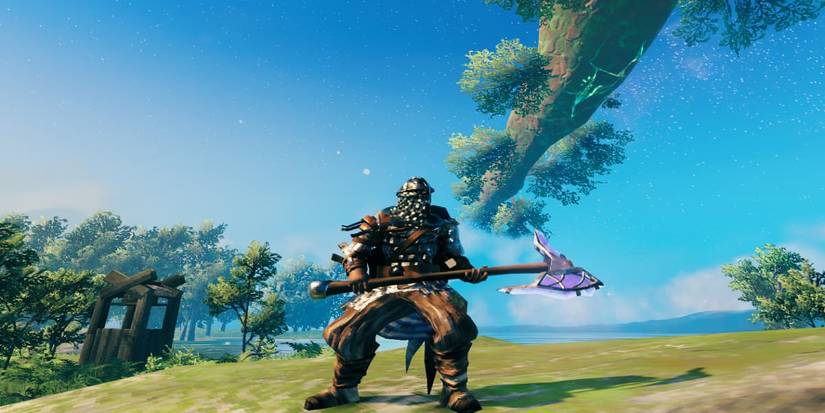Valheim Crystal Battleaxe