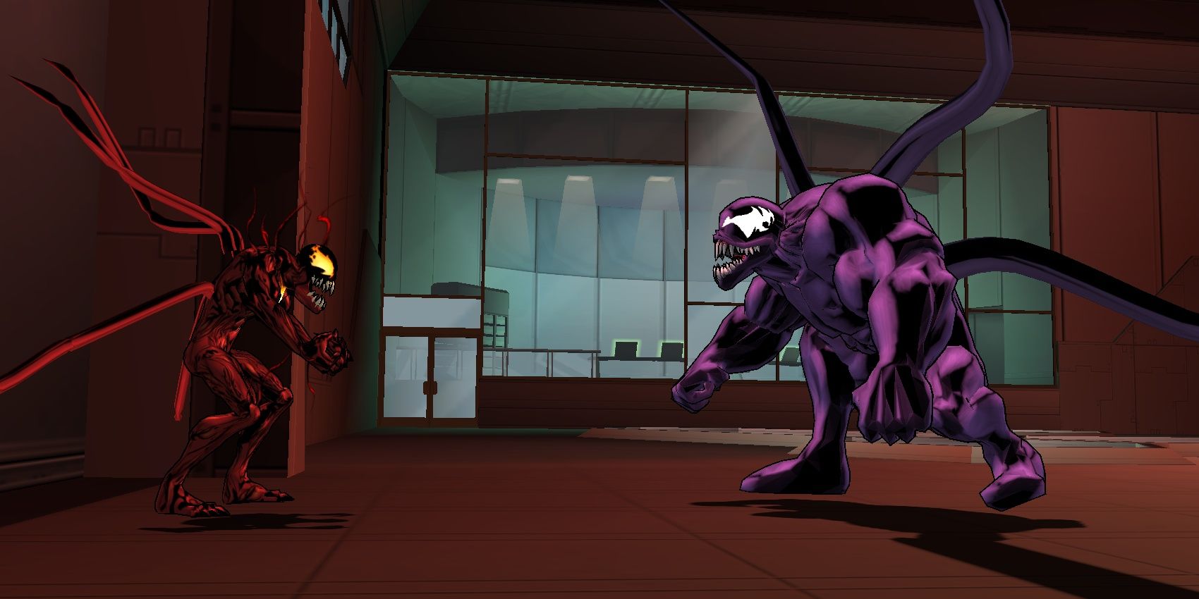 Venom and Carnage in Ultimate Spider-Man