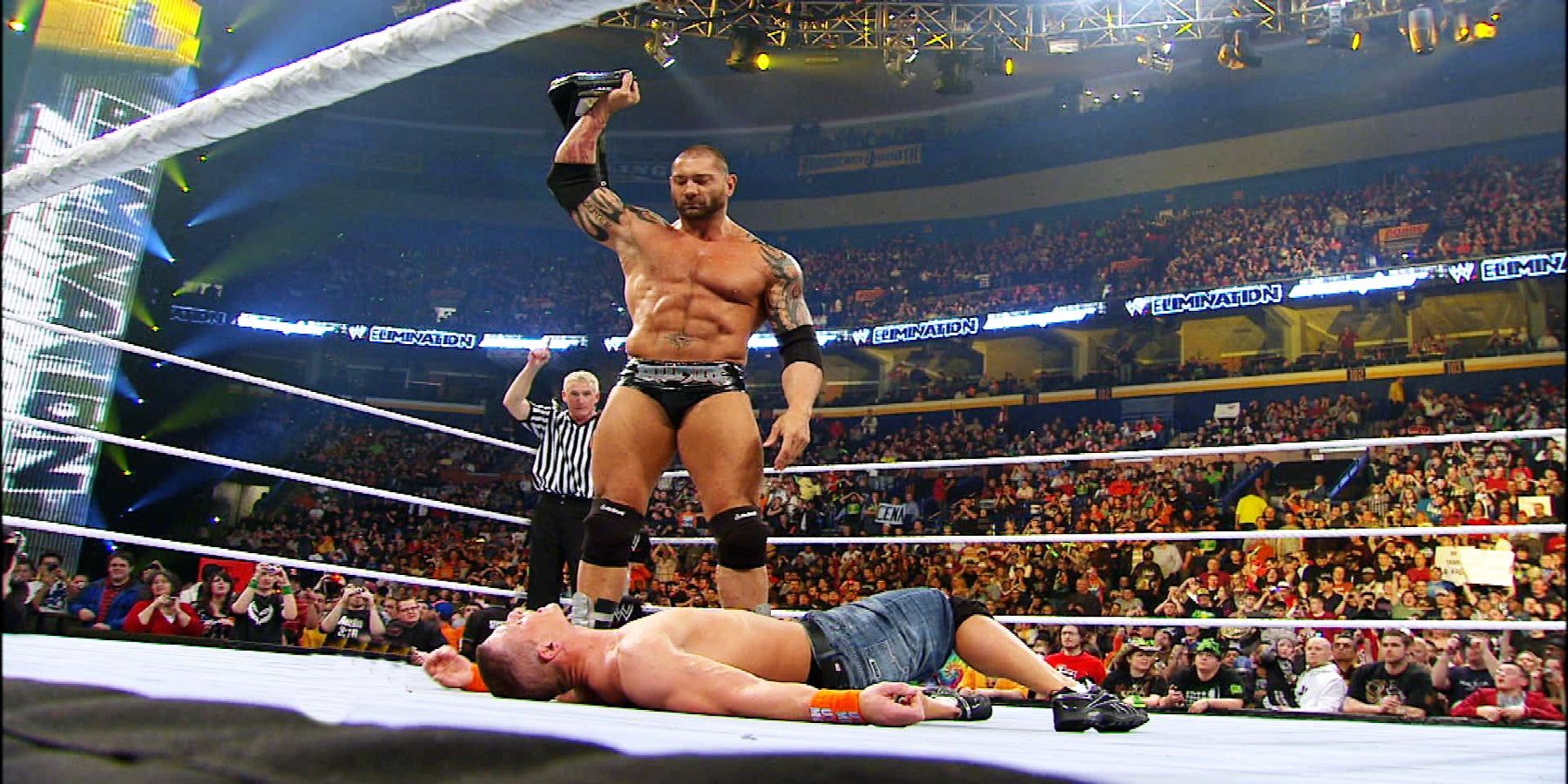 WWE Batista vs John Cena WWE Championship
