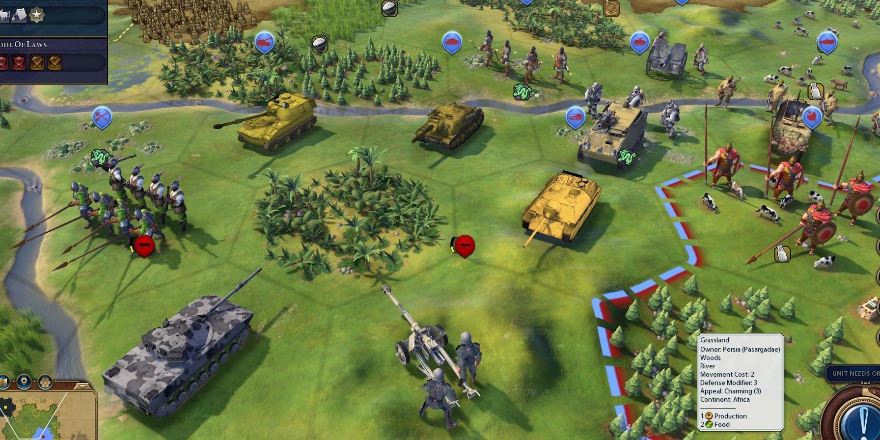 Warfare Expanded Mod For Civilization 6