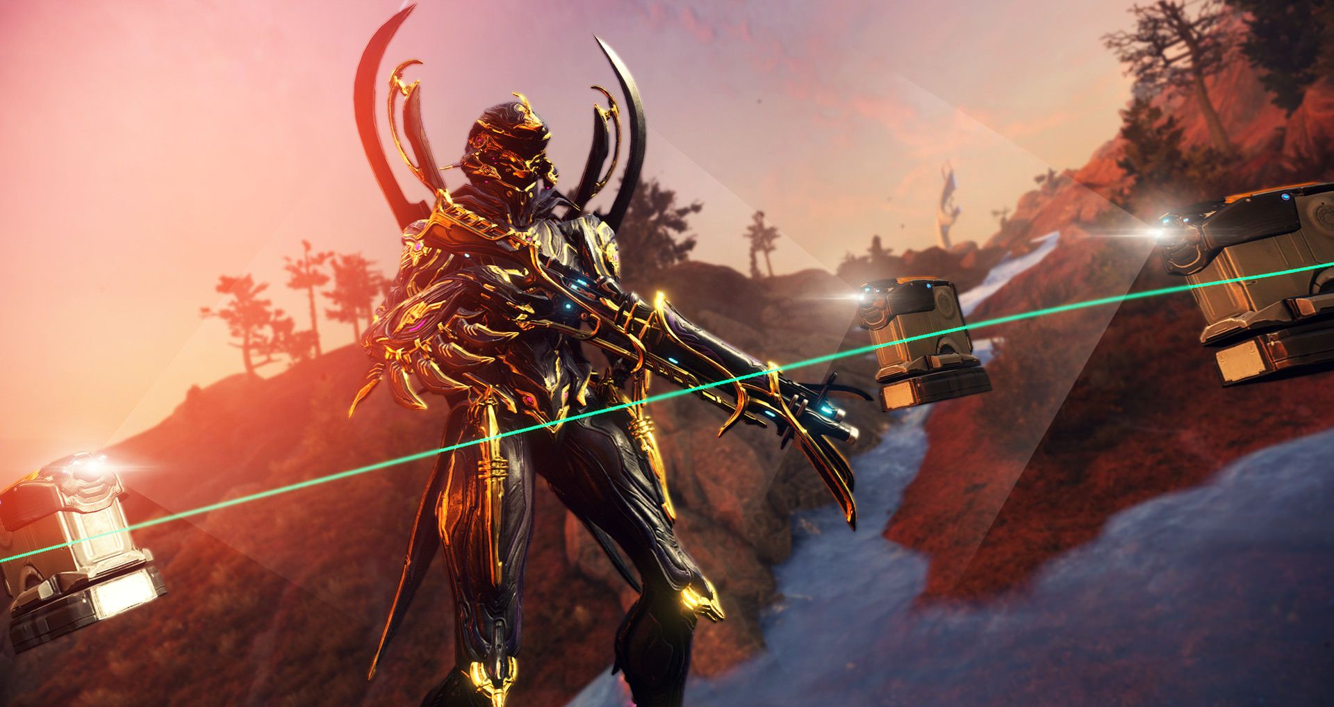 Warframe Contest Splash images