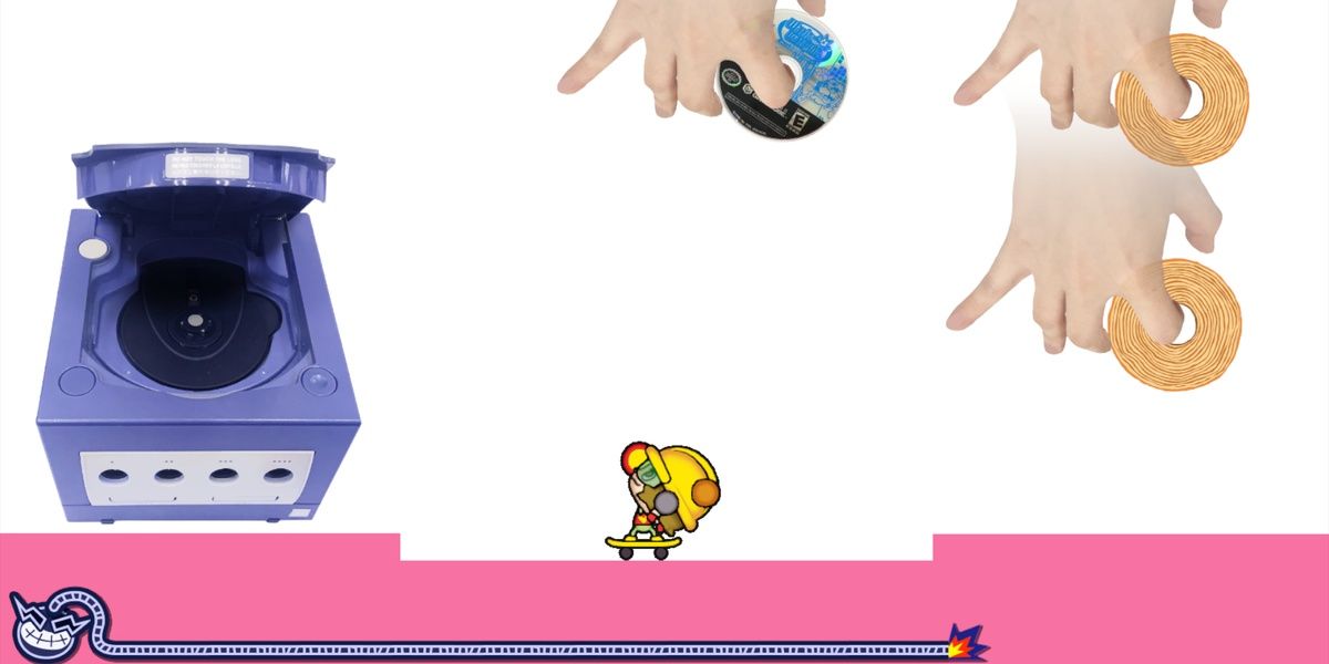 WarioWare minigame in Get it Together