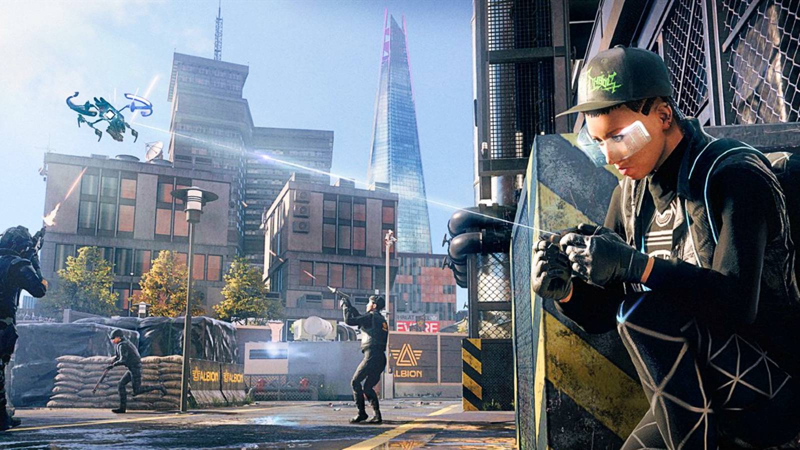 flying a drone in watch dogs legion