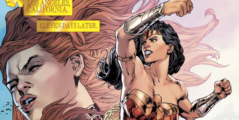 Wonder Woman Giganta fight