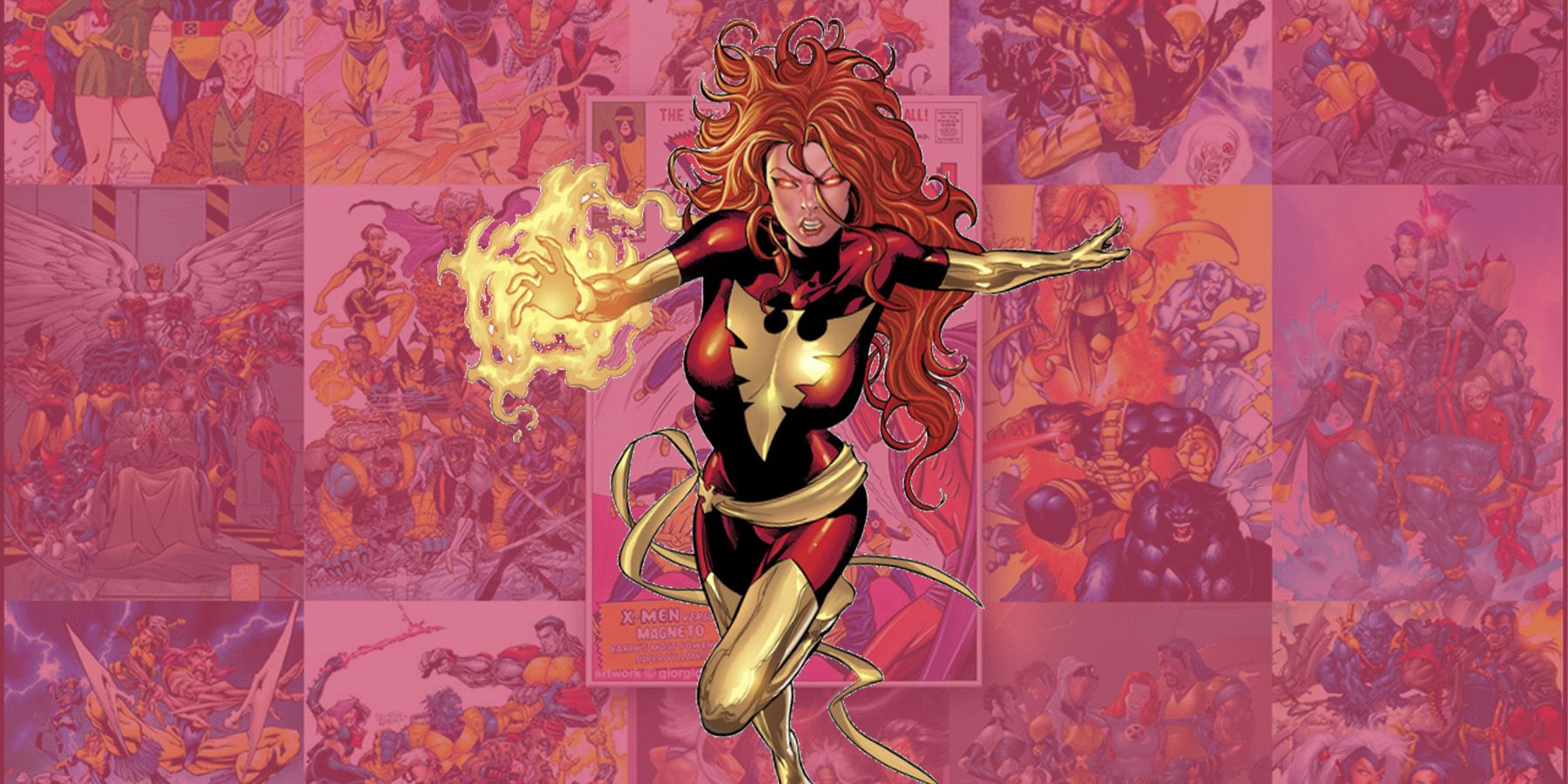 X-Men Villains Dark Phoenix splash image