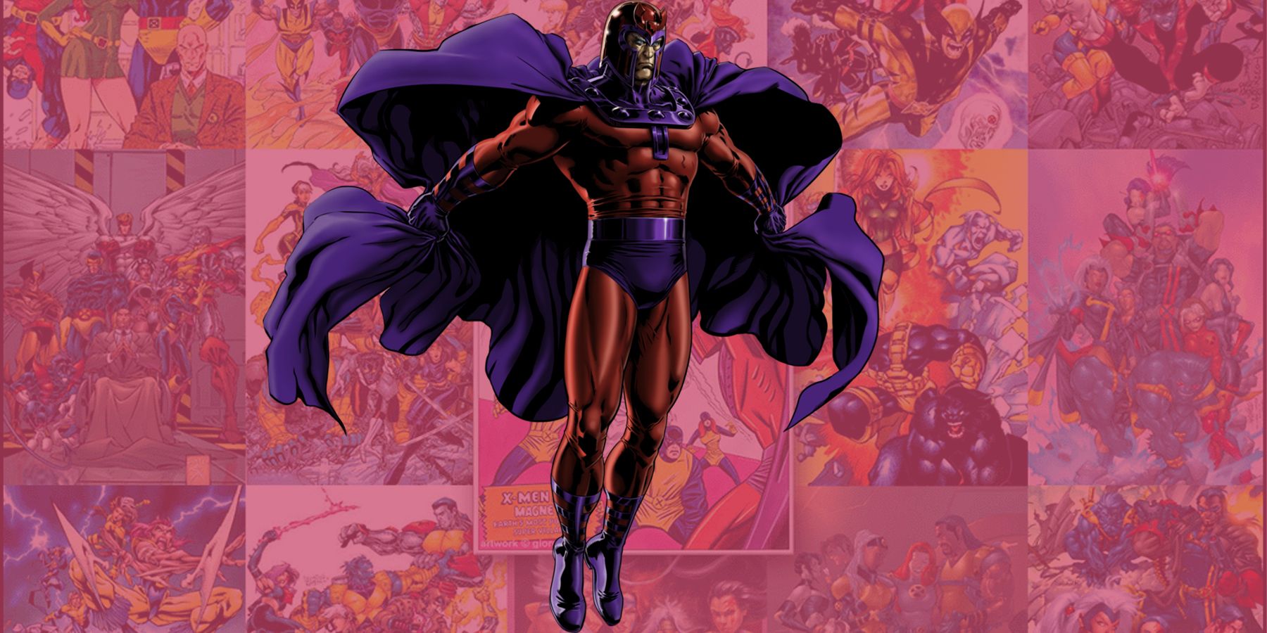 X-Men Villains Magneto splash image
