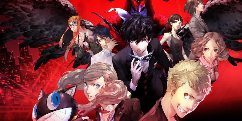 Persona 5 Phantom Thieves main group photo