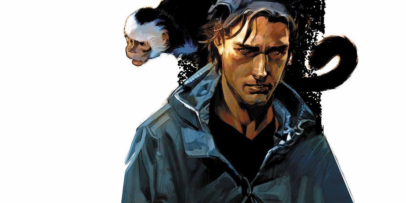 Yorick and Ampersand in Y The Last Man