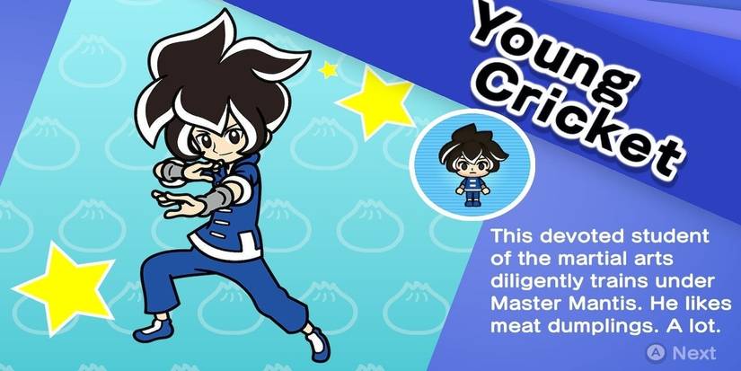 Young Cricket WarioWare