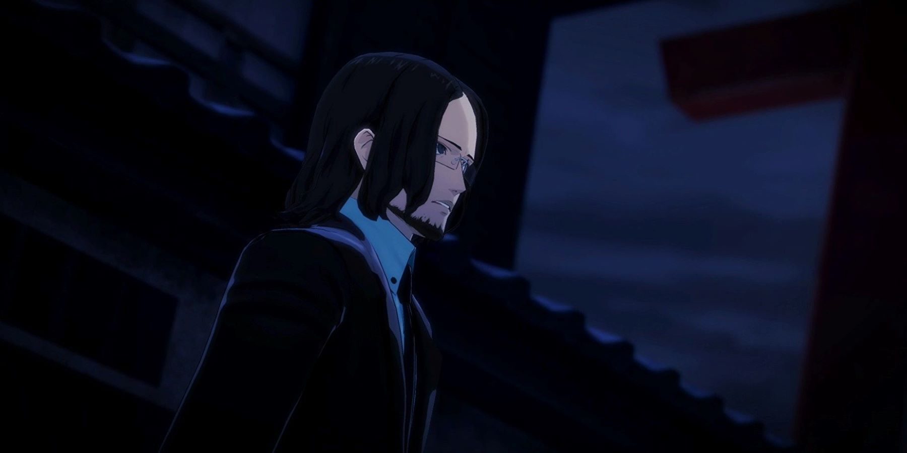 Зенкичи Хасэгава входит в тюрьму Аканэ в Persona 5 Strikers
