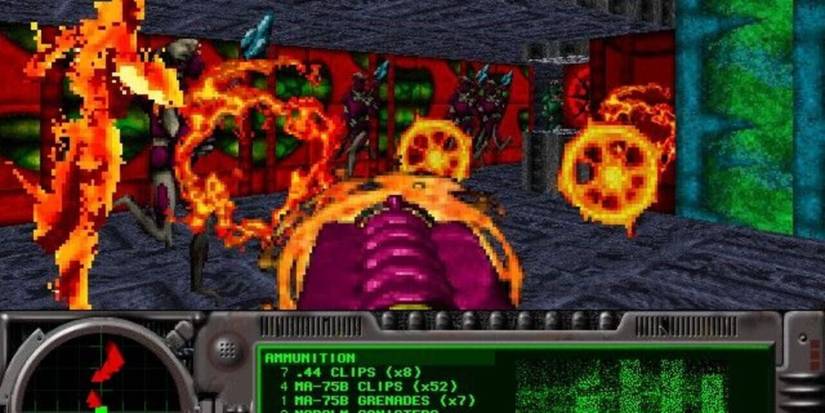 a firefight in Marathon Durandal