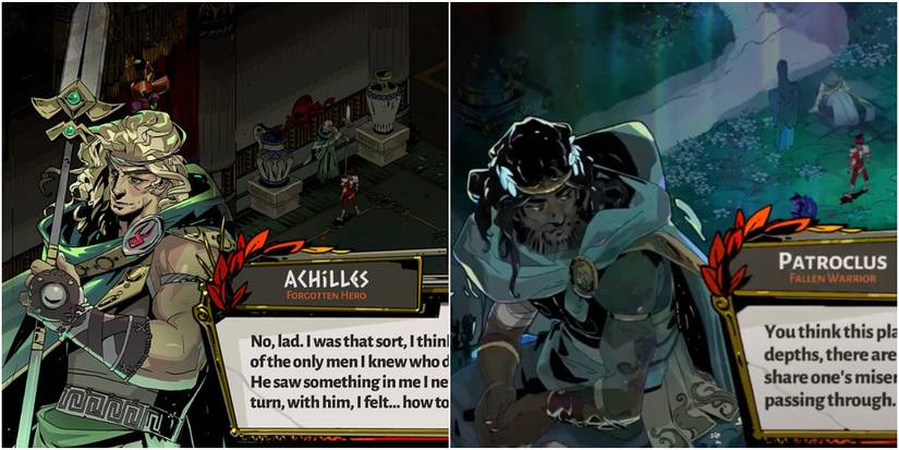 left: achilles; right: patroclus