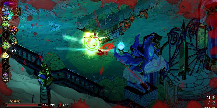 Zag taking damage from casting