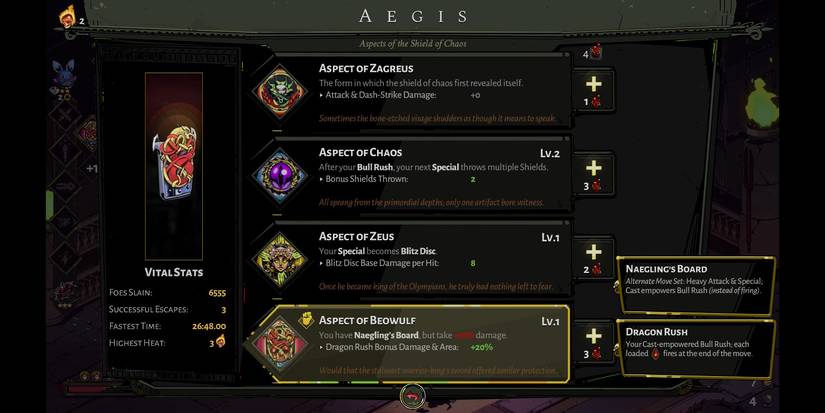 aegis aspects