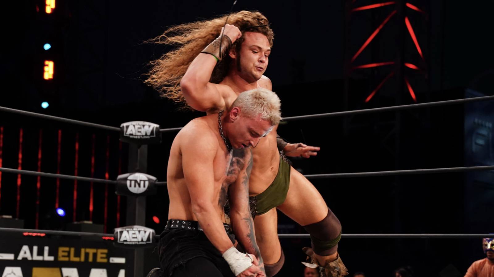 jungle boy elbow drop