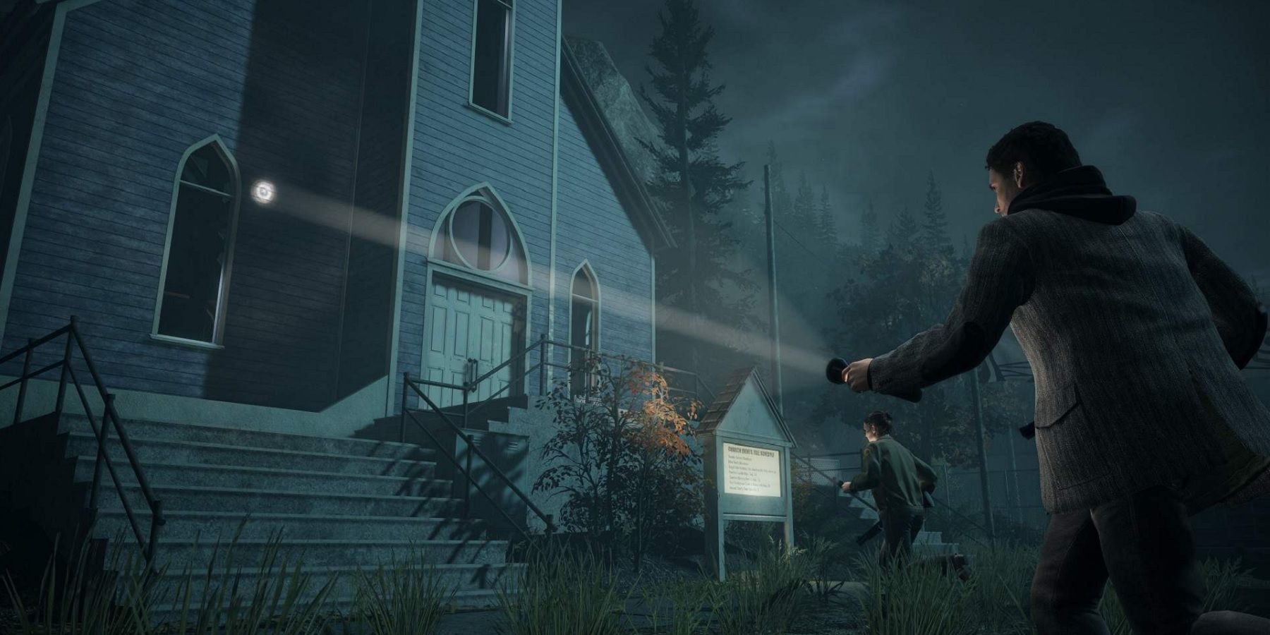 alan wake remastered church