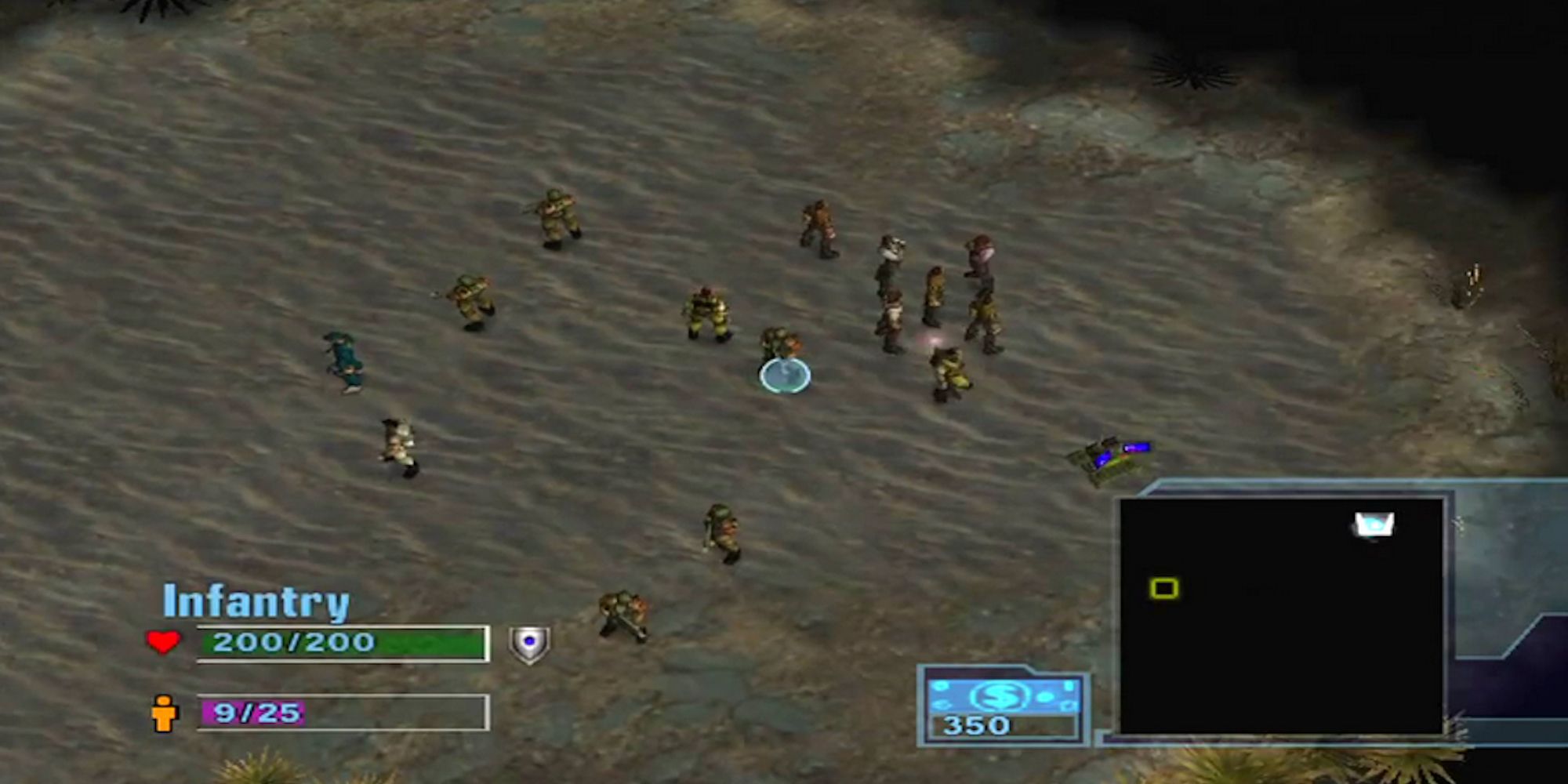 aliens vs predator extinction RTS gameplay