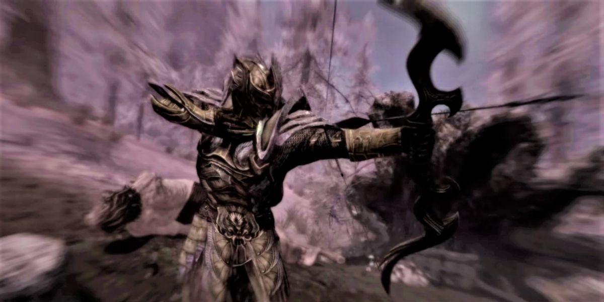 an archer in Dragonscale armor in Skyrim