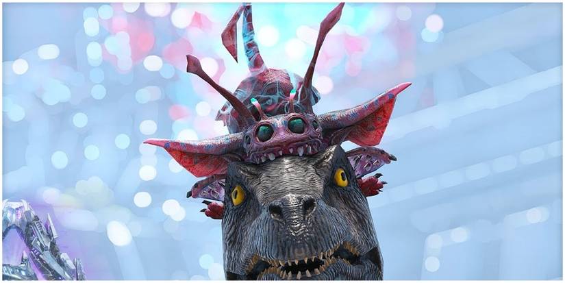 ark survival evolved noglin mind-controlling a dinosaur