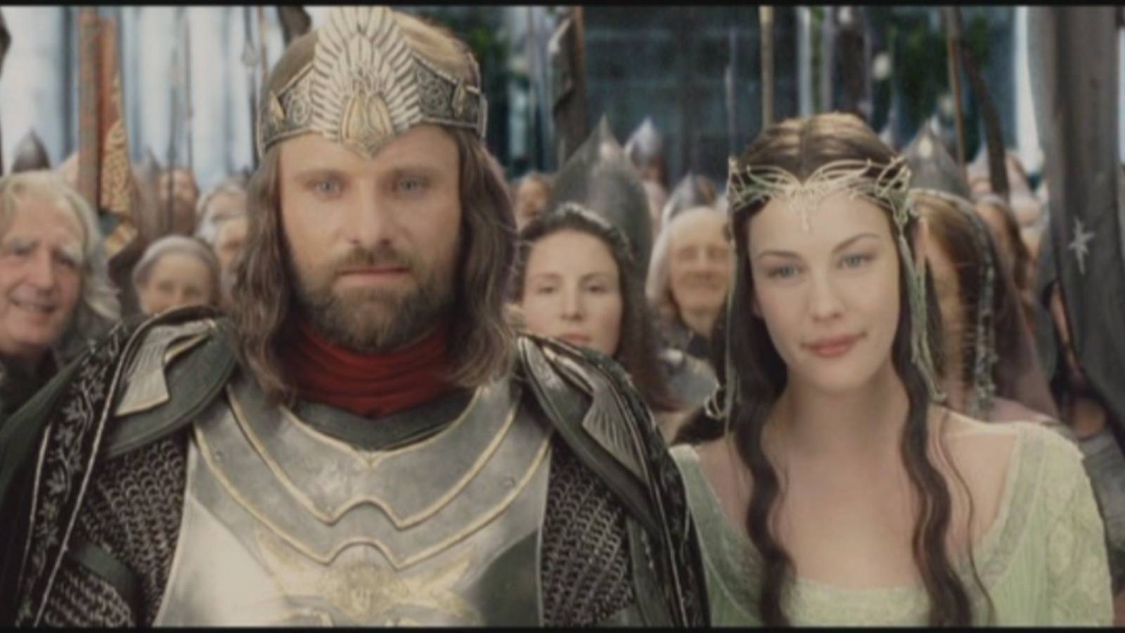 Aragorn and Arwen in Lord of the Rings