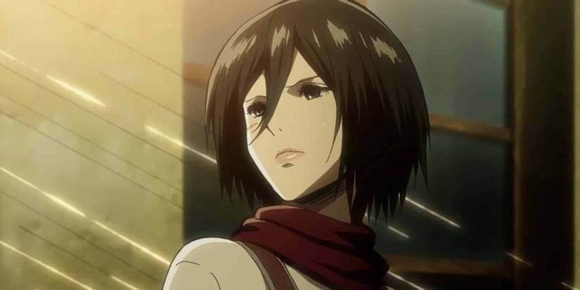 Mikasa in Attack on Titan