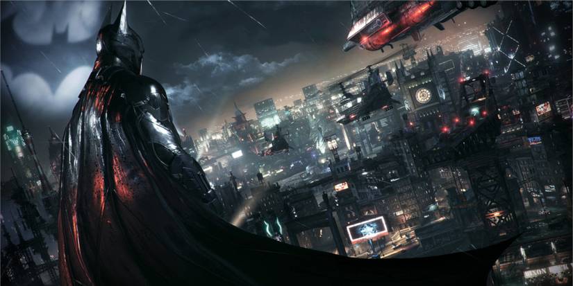 batman-arkham-knight-batman-overlooking-rainy-city