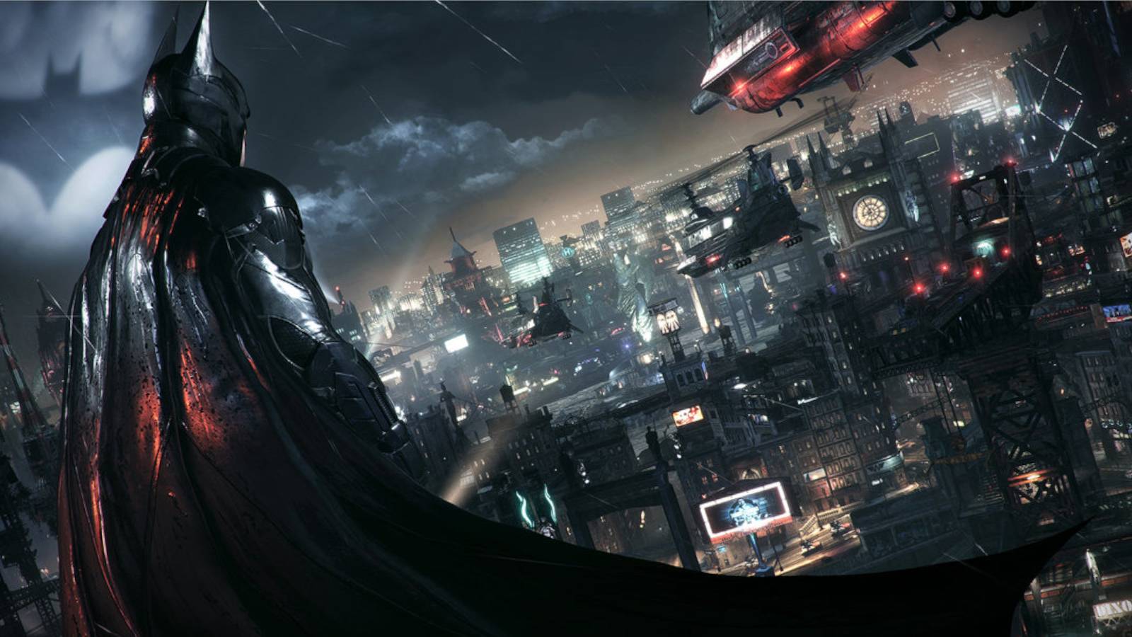 batman-arkham-knight-batman-overlooking-rainy-city